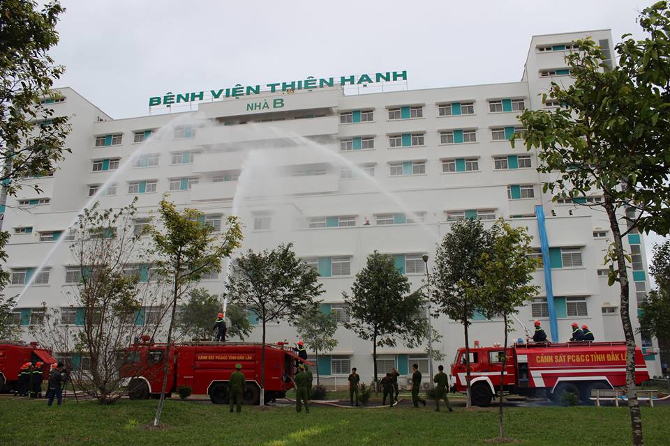 tap huan PCCC 7 - Thiện Hạnh Hospital