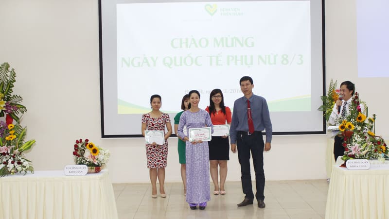 Bệnh viện Thiện Hạnh tổ chức hội thi chào mừng ngày Quốc tế Phụ nữ 8-3