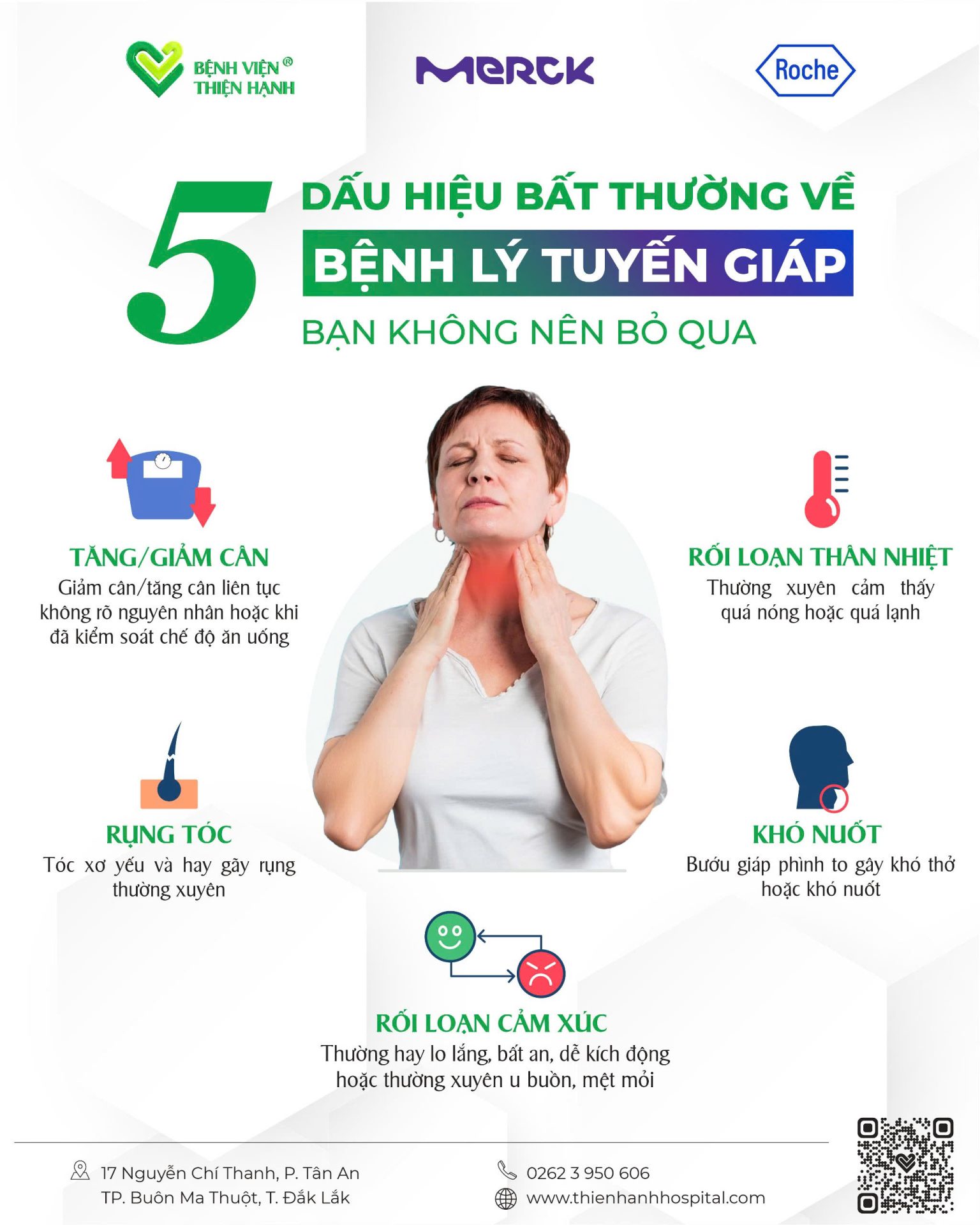 Những dấu hiệu bất thường về Tuyến giáp