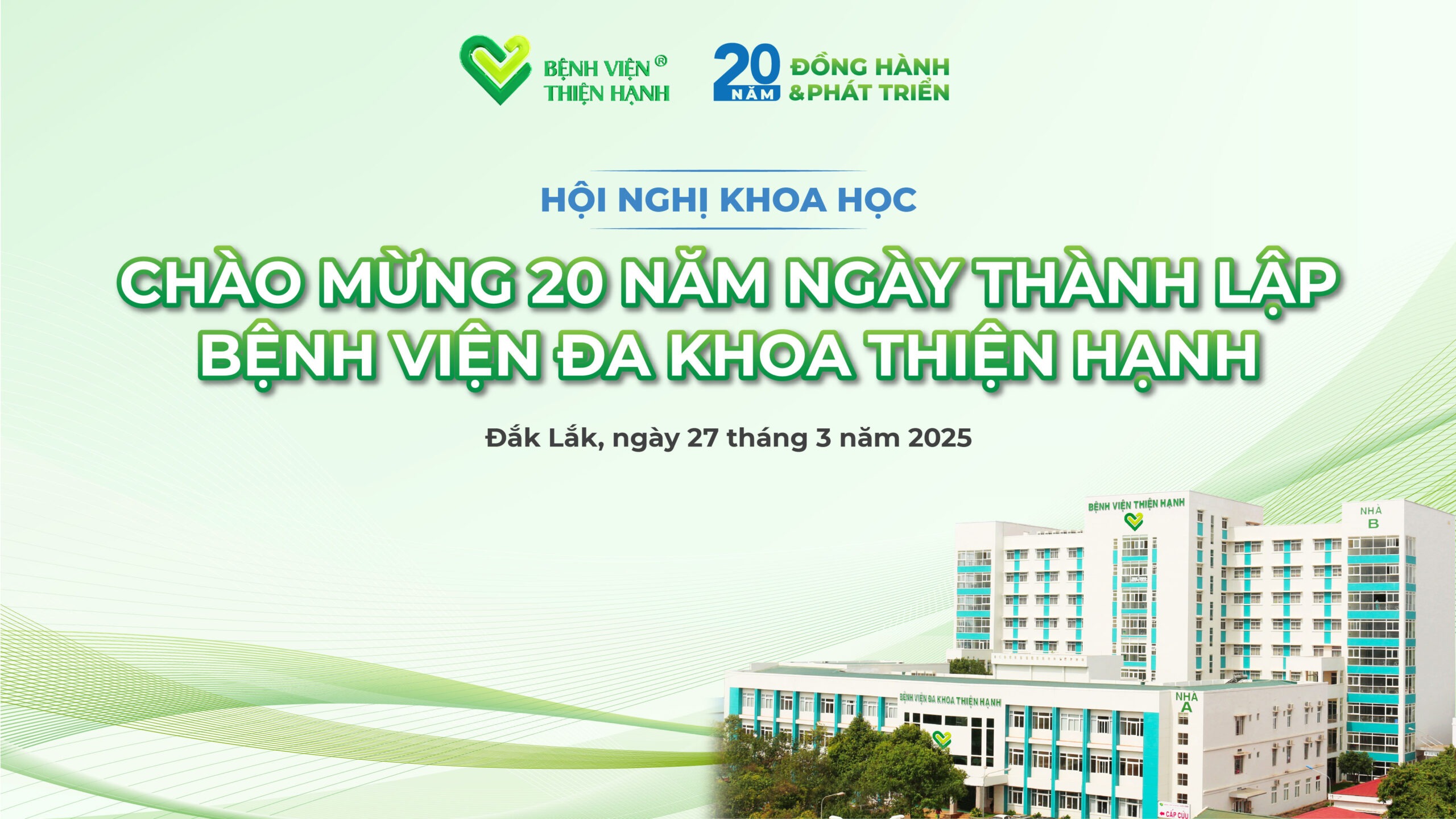 Hội nghị khoa học chào mừng 20 năm thành lập BBệnh viện đa khoa Thiện Hạnh