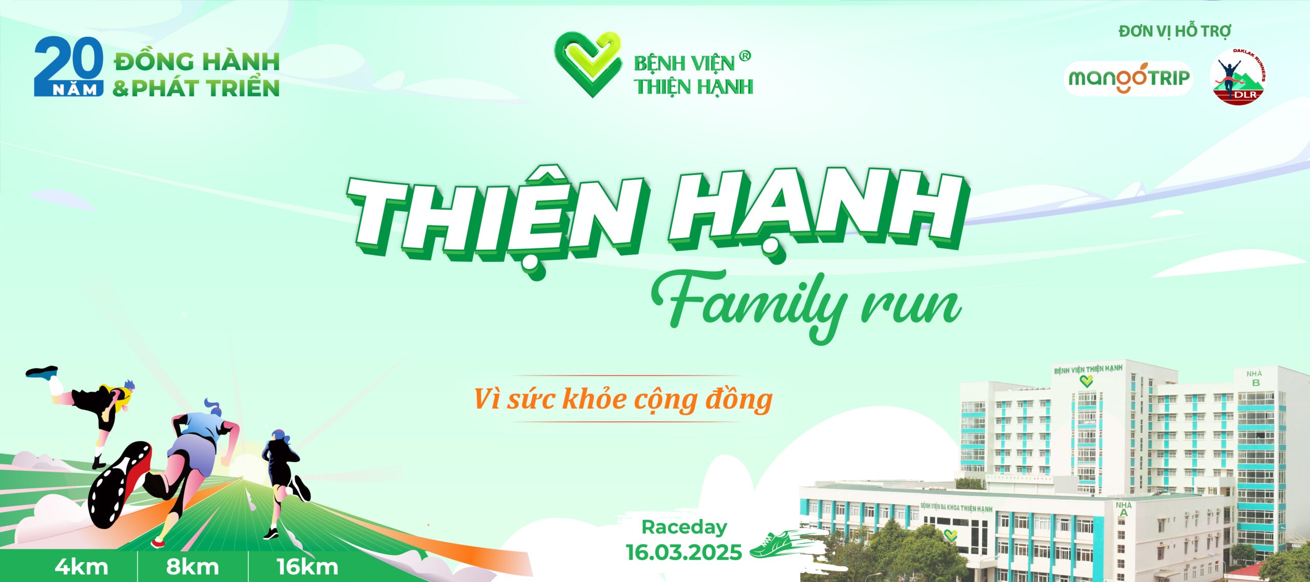 Giải chạy Thiện Hạnh Family Run - Vì sức khỏe cộng đồng