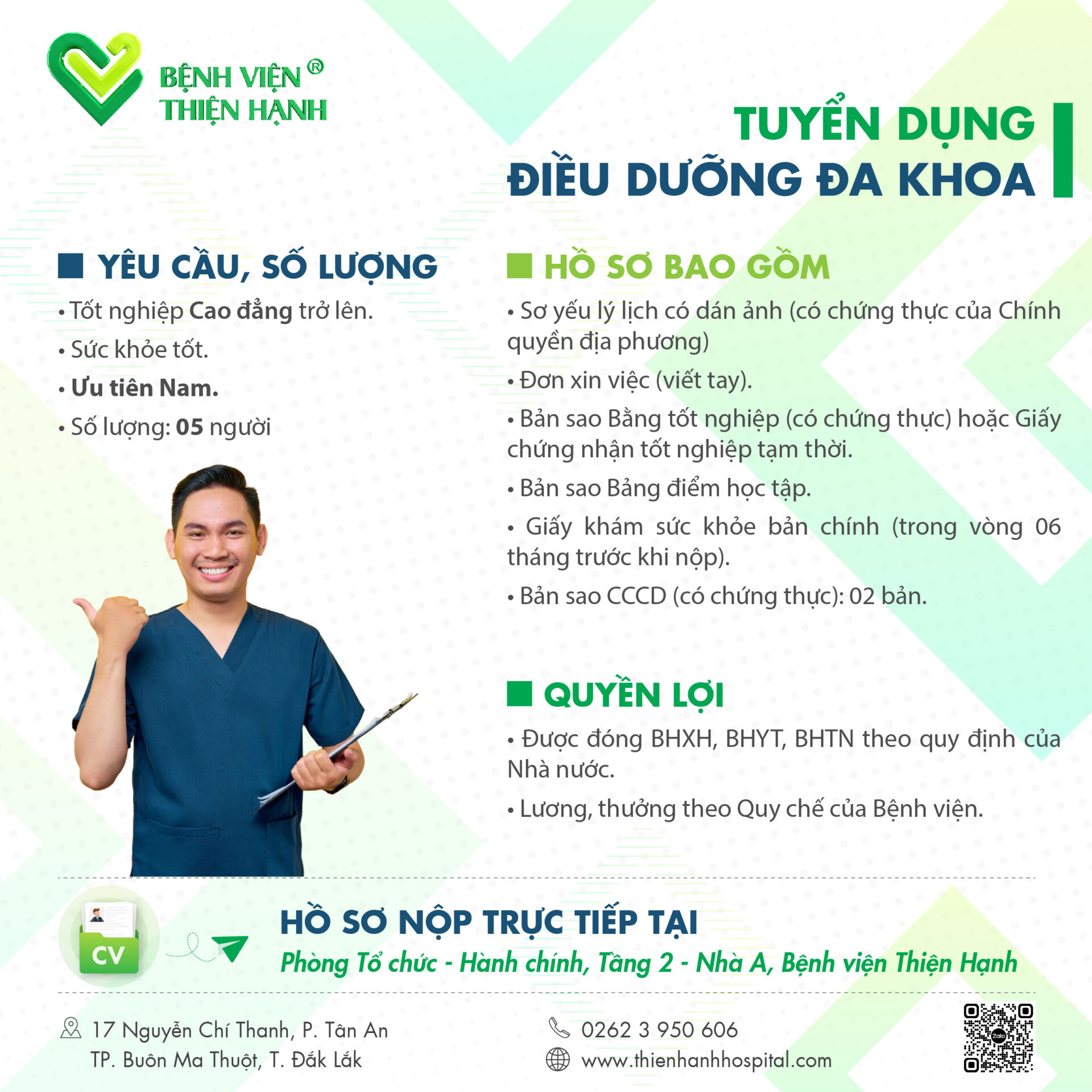 Tuyển dụng điều dưỡng đa khoa