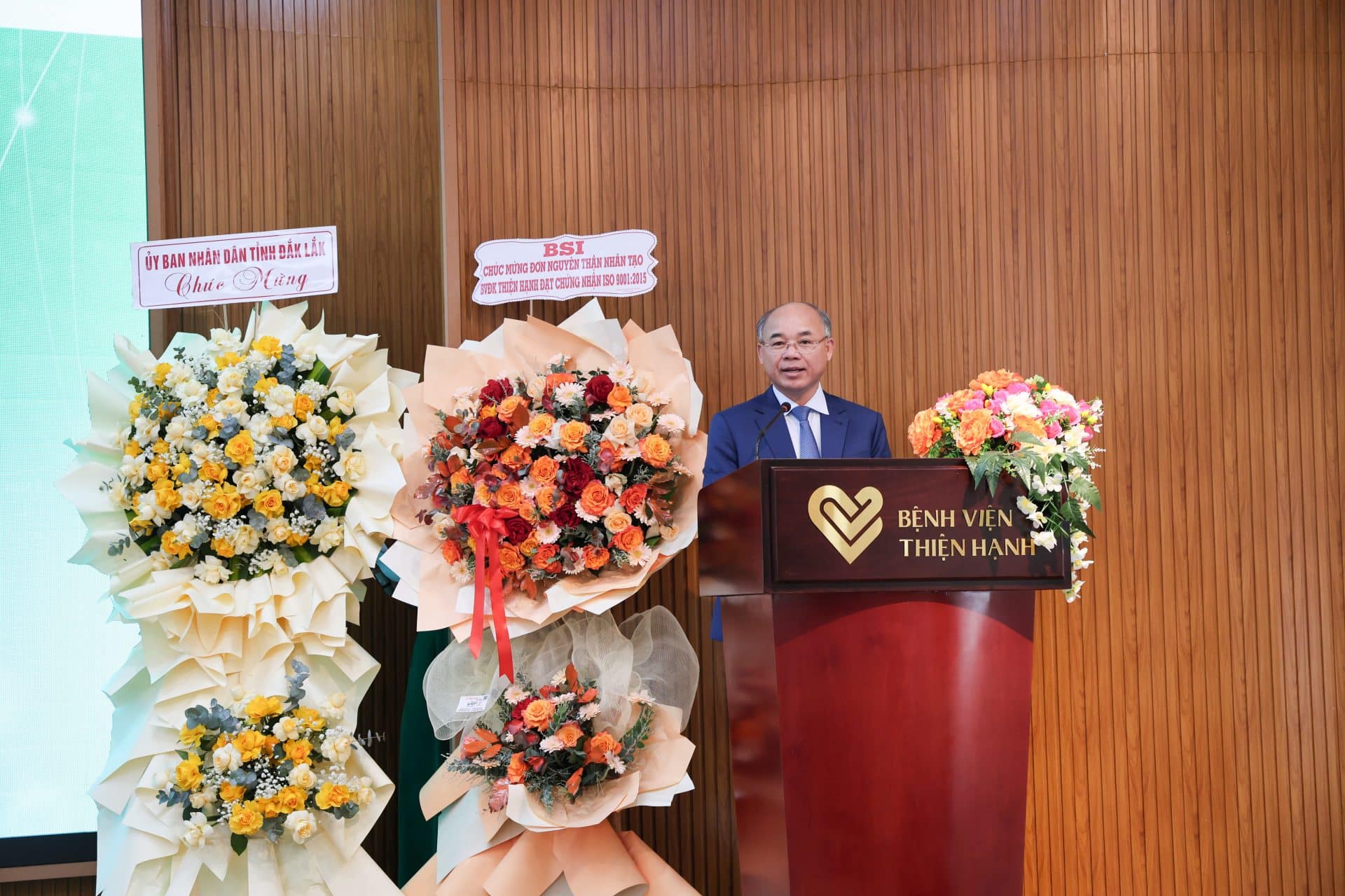 Ông Trương Công Thái – Phó Chủ tịch UBND tỉnh Đắk Lắk phát biểu tại buổi lễ.